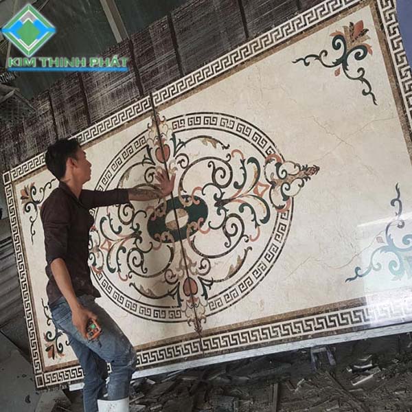 mẫu nền nhà dá marble hoa văn đep